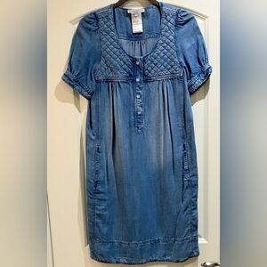 Women's Blue Midi Dress